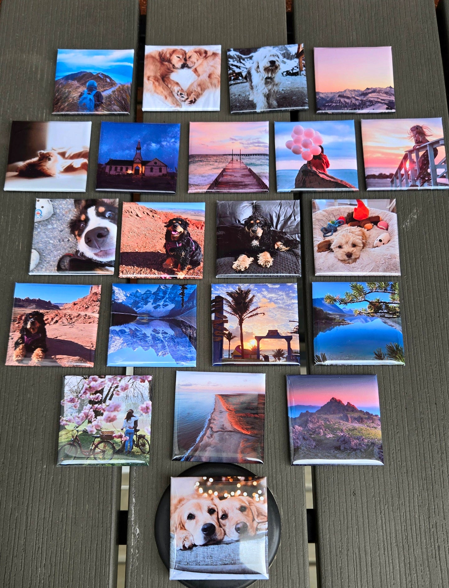 50x50 mm - 6 Magnets