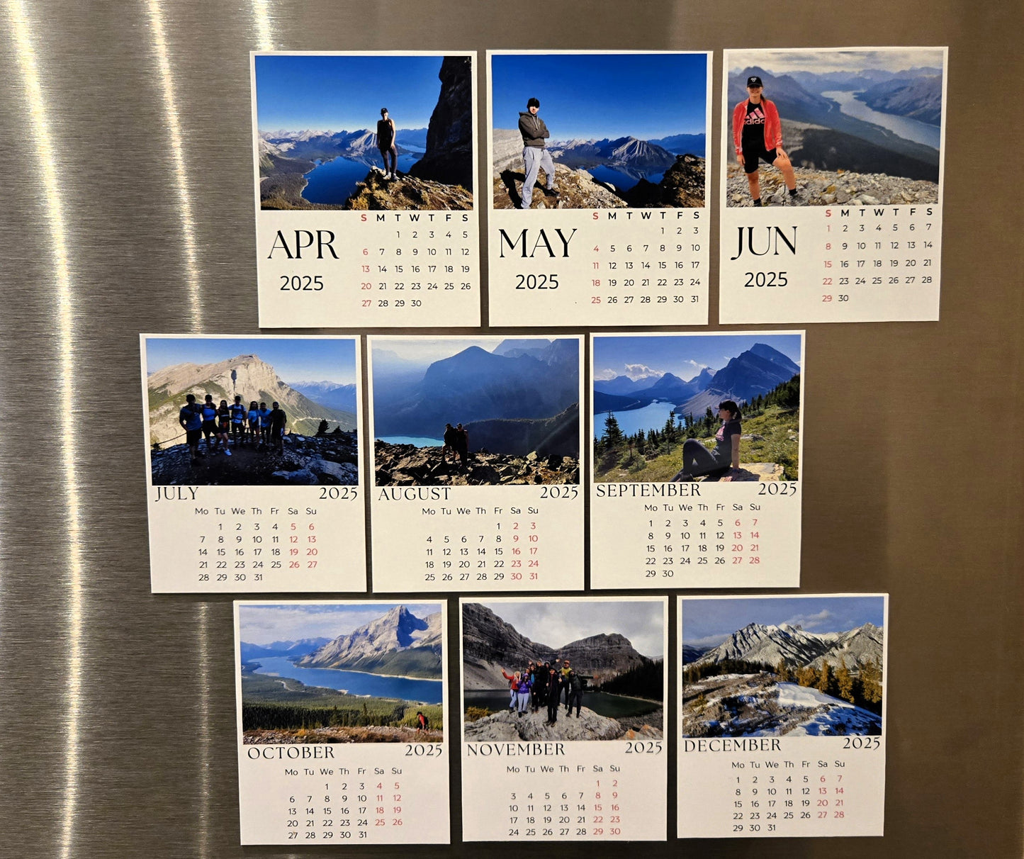 Photo Magnet Calendar