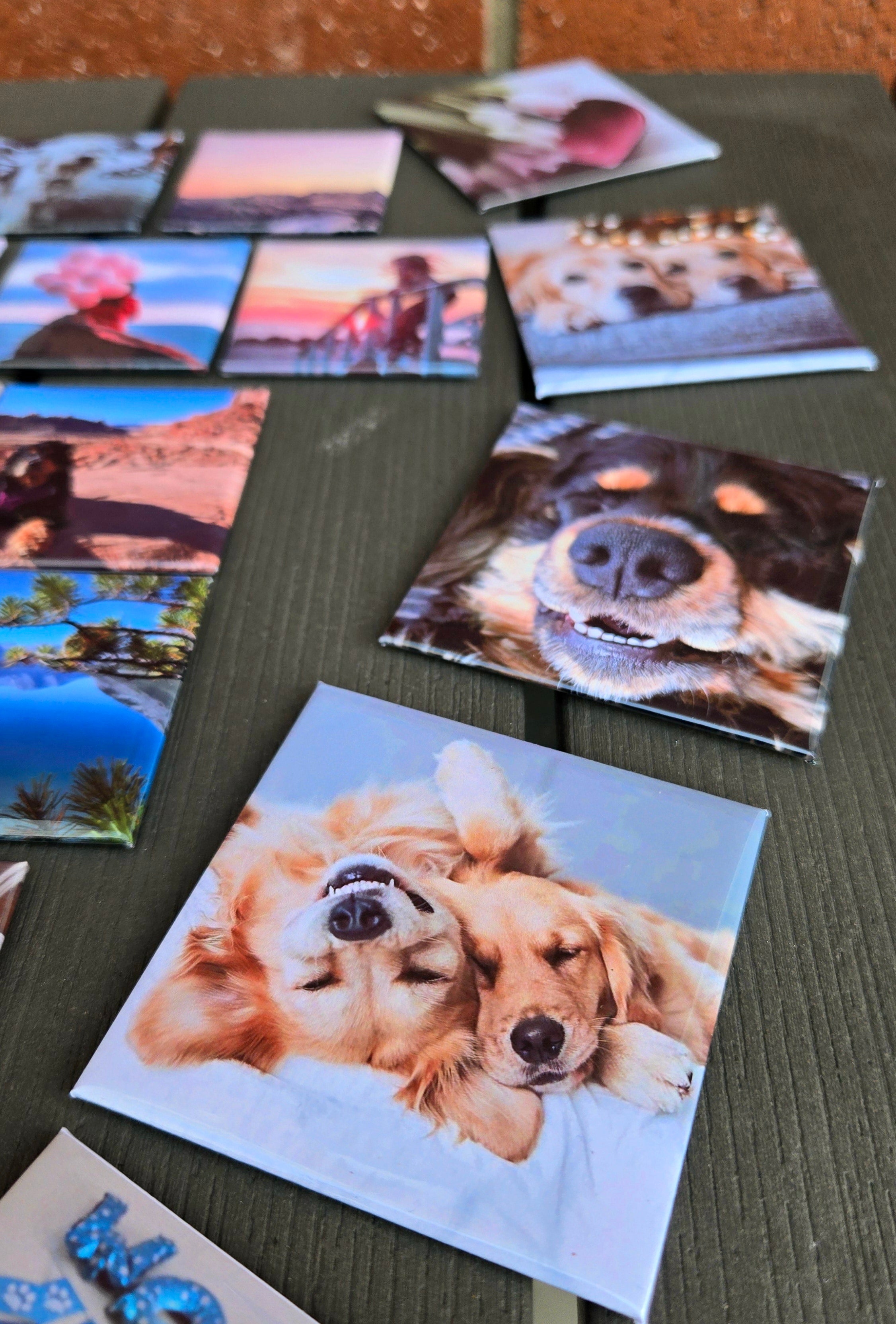 Square Photo Magnets