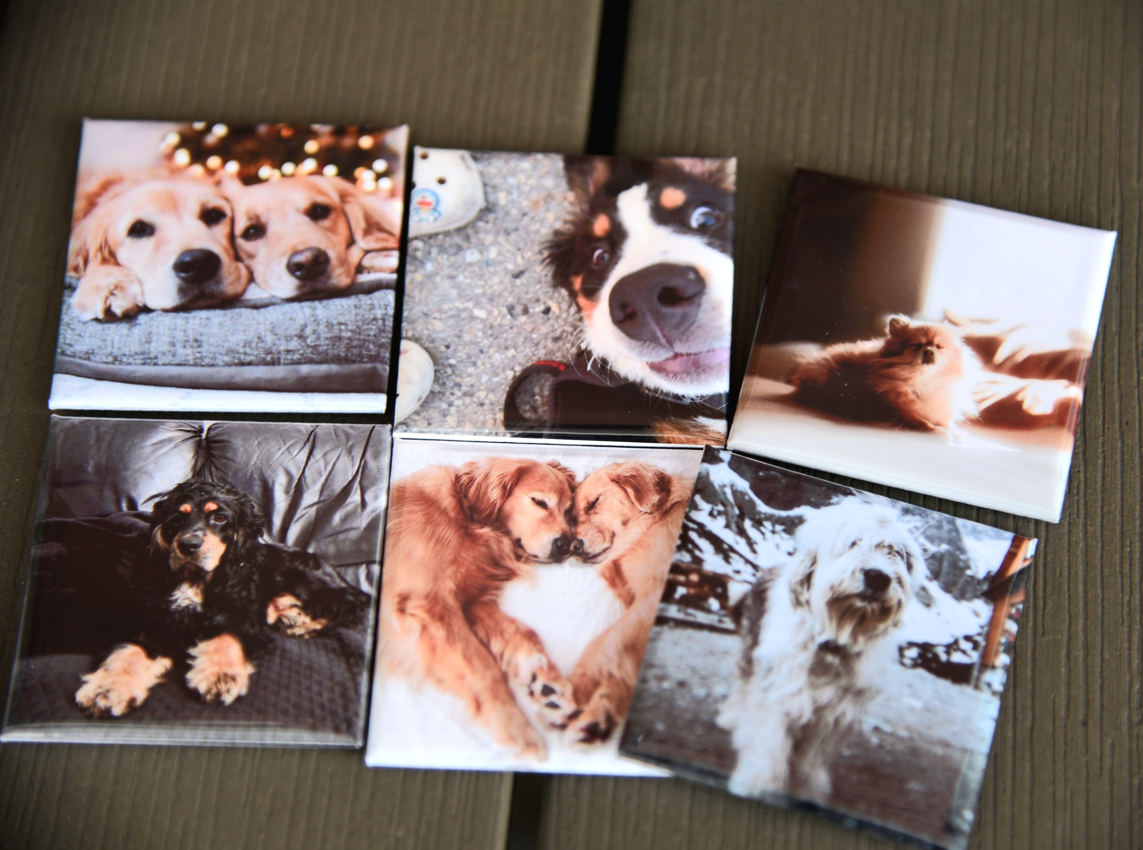 Square Photo Magnets